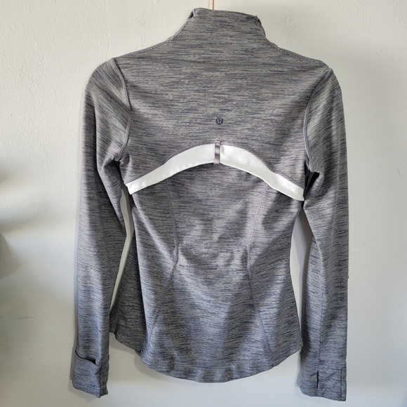 Lululemon Define Jacket Wee Are From Space Coal Fossil / White size 6 - Picture 8 of 8